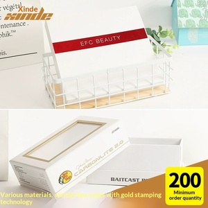 Caja de Regalo de Papel Kraft de Lujo con Tapa Abatible para Ropa Interior, Medias, Bufandas, Estilo Cajón, Embalaje para Comercio Electrónico - Product Image 2