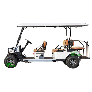 Voiture de golf électrique 6 places à 4 roues motrices, personnalisable, prix de gros, export, voiturette de golf électrique - Product Image 3
