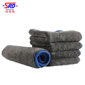China Factory Supplier Microfiber Car Cleaning 1200 GSM 40 X 40 cm Microfiber Cleaning Cloth For Car Detail Made In China