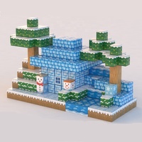 Blocs magnétiques Jouets pour enfants Cube de construction magnétique STEM pour les tout-petits Jouet éducatif Montessori pour le développement des enfants