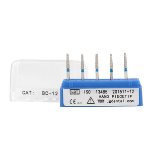 5ชิ้น/กล่องทันตกรรม <span class=keywords><strong>Burs</strong></span> เพชรสำหรับความเร็วสูง Handpiece ขัด <span class=keywords><strong>Burs</strong></span> กับรุ่นสารพัน - Product Image 5