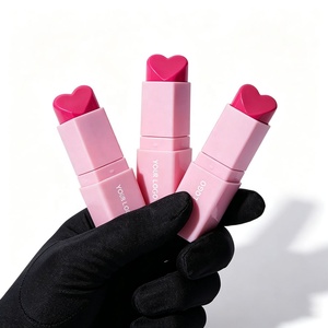 Barra de Rubor en Forma de Corazón de Marca Privada, Tinte Labial y para Mejillas, Logotipo Personalizado, Maquillaje en Crema de Larga Duración a Prueba de Agua - Product Image 4