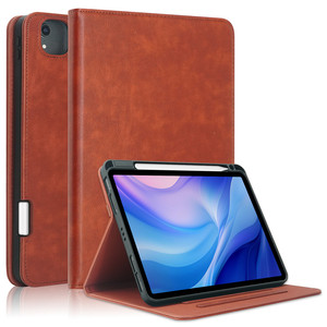 Tres ángulos de visión Wake/Sleep Funtion TPU + PU Funda de cuero para tableta para <span class=keywords><strong>iPad</strong></span> <span class=keywords><strong>Air</strong></span> 11 2024/<span class=keywords><strong>Air</strong></span> 4 10,9 2020 /<span class=keywords><strong>Air</strong></span> 5 - Product Image 1