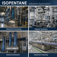 Isopentane Premium CAS 78-78-4 99,9% Qualité Électronique Solvant Haute Pureté pour Applications de Nettoyage de Semi-conducteurs Approvisionnement en Vrac
