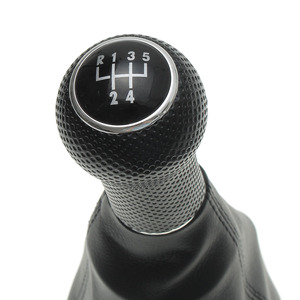 หัวเกียร์หุ้มหนัง 5 สปีด สำหรับรถยนต์ VW <span class=keywords><strong>POLO</strong></span> <span class=keywords><strong>GOLF</strong></span> 2 Bora ปี <span class=keywords><strong>1996</strong></span> 1997 1998 1999 2000 2001 2002 2003 - 2009 - Product Image 4