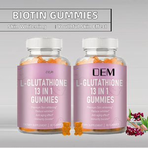 Vegan Biotin Gummies Cabello Uña Crecimiento DE LA PIEL Suplementos vitamínicos Trabajo saludable para productos de belleza - Product Image 2