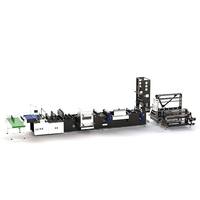 HP-SF Hanplas Vente directe d'usine Patch Die Cut Soft Loop Handle Carry Bag Making Machine