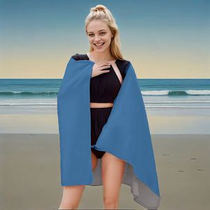 Serviette de golf en microfibre gaufrée à rayures, imprimée numériquement, grande taille, avec logo personnalisé, œillet et clip - Product Image 4