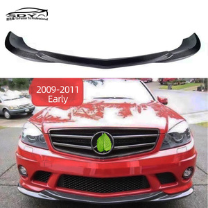 ขอบกันชนหน้า W204ขอบคาร์บอนไฟเบอร์รูปตัววีสำหรับ Mercedes Benz W204 <span class=keywords><strong>C</strong></span> <span class=keywords><strong>Class</strong></span> - Product Image 1