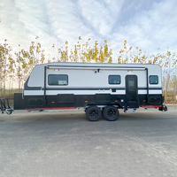 CAMPTRL Camping-car compact et léger, facile à remorquer, idéal pour les aventures de camping en solo ou en couple au week-end