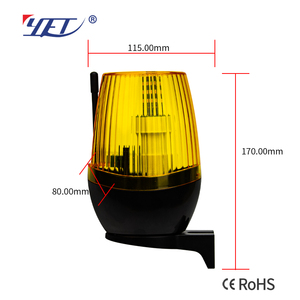YET614-V2.1 Feu <span class=keywords><strong>de</strong></span> signalisation jaune pour ouvre-porte, DC/AC 12V-220V, étanche, balise <span class=keywords><strong>de</strong></span> signalisation LED stroboscopique - Product Image 1