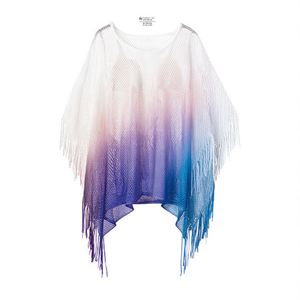 Cappotto in rete sfumata con frange per coprire il costume da bagno, 240 pezzi per scatola - Product Image 2