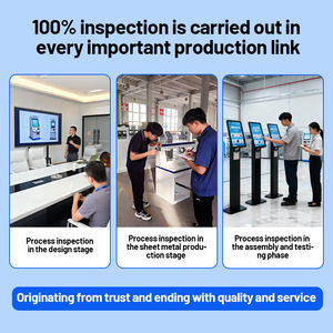 Kiosque alimentaire de 21,5 pouces avec paiement en espèces, kiosque automatique pour la commande en <span class=keywords><strong>restaurant</strong></span>, hôtel, magasin, machine de paiement tout-en-un Android - Product Image 4