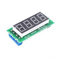 Module de comptage à déclenchement OEM DC 5V 12V 36V, accumulateur, affichage numérique à tube rouge 4 bits de 0,56 pouce