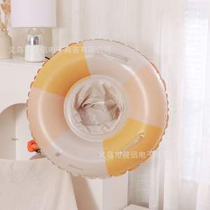 Xiaolu – anneau de natation gonflable pour enfants de 1 à 5 ans, motif de dinosaure rond, utilisation dans les parcs aquatiques - Product Image 2