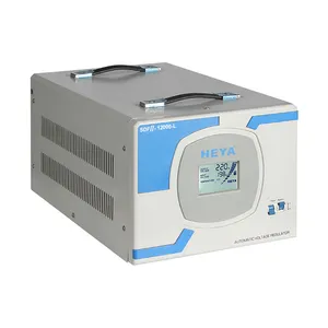 12KVA 10KW Servo Power Voltage Regulator Stabilizer SVC Single Phase Servo Motor Control AC 10000W 50hz/60hz HEYA/OEM CN;ZHE 95%