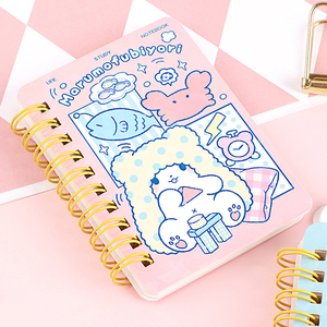 A6พิมพ์ลาย Kawaii เครื่องเขียนในชีวิตประจำวันผูกเกลียวสมุดบันทึกขนาดเล็ก - Product Image 2