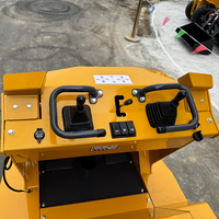 Mini Skid Steer Loader Efisiensi Tinggi Multifungsi, Loader Roda Crawler Kecil untuk Pekerjaan Renovasi Pertanian dan Bangunan