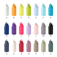 Bouteille d'eau 2-en-1 en acier inoxydable de 32 oz pour chien et chat avec gamelle, distributeur d'eau portable pour animaux de compagnie pour l'hydratation en extérieur et logo personnalisé