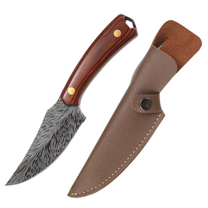 Cuchillo Multiusos de Acero Inoxidable con Patrón Damasco de 6-7.9 Pulgadas, Cuchillo de Cocina para Carne, Frutas y Chef - Product Image 4