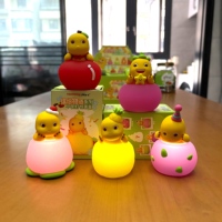 Boîte mystère officielle Nailong Mini Night Light - Édition collector, lampe LED mignonne en forme de dragon pour la chambre à coucher, le bureau et les fans d'anime, cadeau