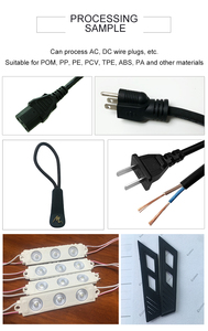 Machine de moulage par injection TPU bibo populaire, compacte, en plastique, bicolore, pour câbles audio et VGA double ligne - Product Image 6