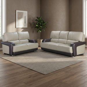 Sofá BIS 101 habitación moderna de muebles para el hogar de cuero genuino tela 3 + 2 + 1 sofá salones de Malasia - Product Image 2