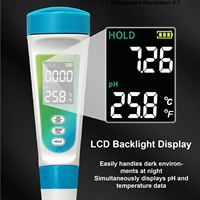 pH mètre alimentaire numérique portable écran LCD capteur de température pour pâte viande fromage