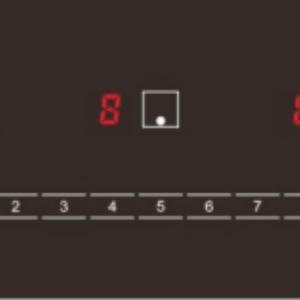 Table de cuisson à induction à trois brûleurs avec biseaux sur quatre côtés - Product Image 5
