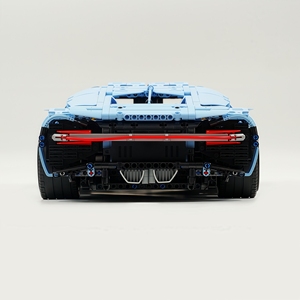 Bugatti Chiron Modificato Bianco Blu Nero Giallo Grigio Rosso, Blocchi da Costruzione, Auto Sportiva Assemblabile, Supercar, Giocattolo per Adulti, Modellino Regalo - Product Image 6