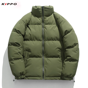 Chaqueta Deportiva Kippo Luxe con Cuello Alto para Hombre y <span class=keywords><strong>Mujer</strong></span>, Chaqueta Teñida al por Mayor OEM - Product Image 2
