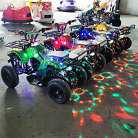 Nouveau modèle de véhicule d'attraction pour enfants, double électrique, en plastique, pour aire de jeux extérieure, type buggy des dunes et voiture tamponneuse