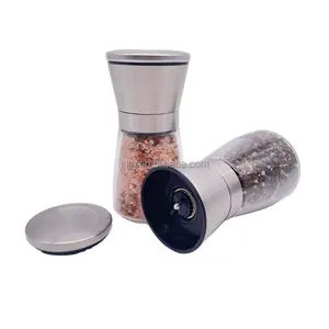 Cheap Price glass season shaker bottle Salt and pepper grinder Mill jar