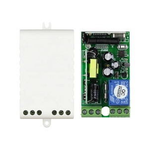 AC85~250V 1 Channel 2 Buttons Wide Voltage Multi-functional RF Wireless <strong>Remote</strong> Control Switch Controller <strong>Set</strong> - Product Image 5