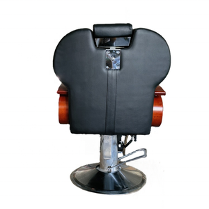 Siman-Silla <span class=keywords><strong>de</strong></span> barbería antigua para hombre, sillón <span class=keywords><strong>de</strong></span> marco dorado <span class=keywords><strong>de</strong></span> alta resistencia, Estilo Vintage - Product Image 3