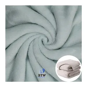 Individueller solider 100 % Polyester Luxus-Fleece-Baustoff flanell Fleece