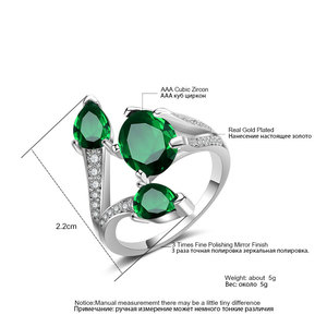 Rakol Rp2025 Kim Cương Ngọc Nhẫn Nhẫn Cưới 18K Vàng Trang Sức Phụ Nữ - Product Image 6
