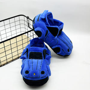 Oem Custom Kids <span class=keywords><strong>Slippers</strong></span> Indoor Glanzend Pluche Slipper Voor Kinderen Warme Winter/Lente Huisstijl - Product Image 2