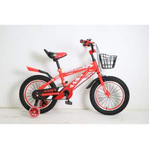 Vélo pour enfants à une vitesse avec roues d'apprentissage, frein à câble pour cadre en acier de 16/18/20 pouces, style personnalisé - Product Image 2