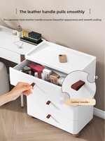 Mueble de Almacenamiento Estilo Europeo, Extra Ancho y Grueso, Tipo Cajonera, 60x120 cm de Ancho, Mueble para el Hogar, Armario para Sala de Estar, 5+