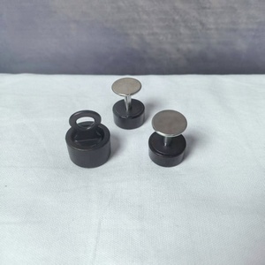 BDSM 또는 병원 침대 의료 구속 벨트 본디지 기어를위한 강력한 블랙 스테인레스 스틸 마그네틱 잠금 장치 및 키 - Product Image 5