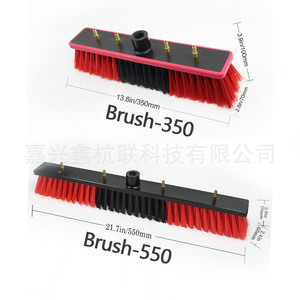 Brosse de nettoyage de panneaux solaires avec pulvérisateur d'eau, perche télescopique de 9 m pour outils de nettoyage de panneaux photovoltaïques - Product Image 3