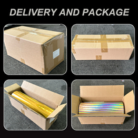 Vente directe usine : Film de transfert thermique à chaud or et argent (30cm, 42cm, 62cm) pour imprimante UV DTF