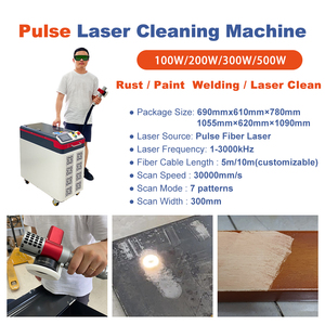 New Laser Cleaning Machine for Wood Metal Stone Stainless Steel Aluminum Paint Stripper &amp; Coating <strong>Remover</strong> - Product Image 4