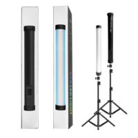 Nouveau 160cm RGB Fill LED Lampe De Poche Bâton Lumineux Baguette Trépied Stand pour Coloré Photographie Éclairage Vidéo Studio