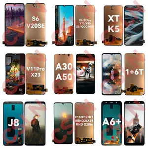 Factory phone lcd display for samsung a30 a50 a12 a10s note10 plus s20 plus s21 ultra m30 m12 s10 lite original phone lcd screen