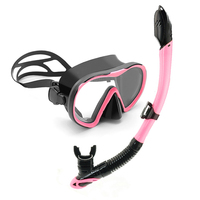 Masque de plongée professionnel pour piscine, lunettes de plongée de haute qualité à faible volume pour adultes, masque de plongée avec tuba