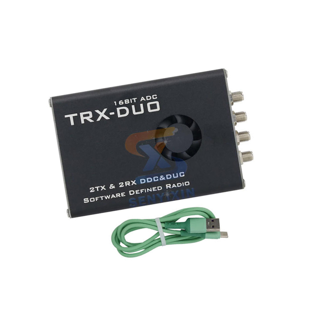 TRX-DUO 10KHz-60MHz 16-bit Receiver & 14-bi Transmitter SDR Software Radio