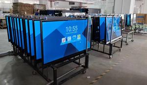 Papan pintar 4k <span class=keywords><strong>UI</strong></span>, 55 ~ 98 inci ultra hd Led layar sentuh 65 inci 86 inci papan pintar interaktif 75/110 inci - Product Image 2