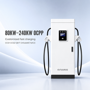 Station <span class=keywords><strong>de</strong></span> recharge rapide pour voitures électriques publiques, 120 kW, 240 kW, CCS, GBT, Chademo, DC, pour autoroute, avec courant réglable - Product Image 1